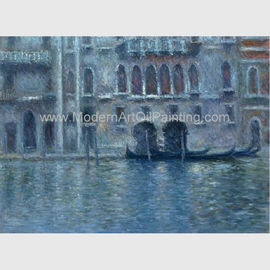 Canvas Claude Monet Oil Paintings Reproduction Palazzo DA Mula bij de Muurdecor van Venetië