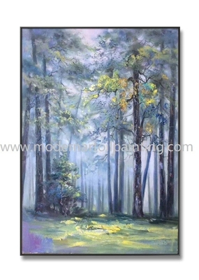 De abstracte Zaal Forest Tree Painting van Landschaps Moderne Art Oil Painting For Living