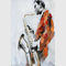 Decor van Art Handmade Canvas Saxophone Room van het douaneolieverfschilderij het Moderne Abstracte