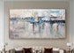 24“ X 48“ Met de hand geschilderde Acrylmuurschilderij Moderne Muur Art For Living Room