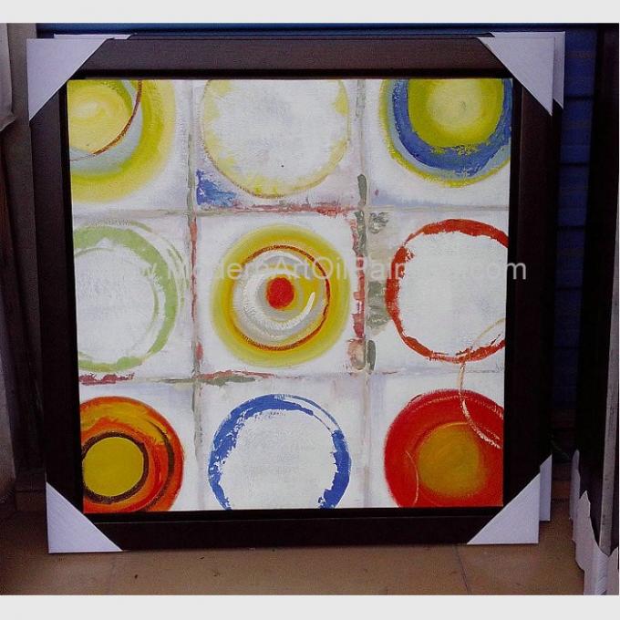 Wonderbaarlijk Acryl het Canvasschilderijen van de Patroon Abstracte Kunst HA-41