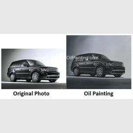De Portretten van de douaneauto, Olieportretten van Foto'swaaier Rover Car