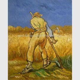 Hoofdolieverfschilderijreproducties/Van Gogh Farm Painting On-Canvas