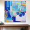 Abstract Stillevenolieverfschilderij, Eigentijds Fruitolieverfschilderij voor Huisdecoratie