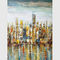Eigentijdse Olieverfschilderijen, Professioneel Modern Cityscape Muurcanvas Paintingon
