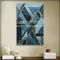 Eigentijdse Geometrische Abstracte Art Paintings For Star Hotels-Decoratie