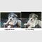 Portret die van de het Olieverfschilderij het Portretten Gepersonaliseerde Hond van de huisdierendouane Unieke Gift schilderen