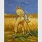 Hoofdolieverfschilderijreproducties/Van Gogh Farm Painting On-Canvas