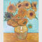 Met de hand geschilderd Van Gogh Oil Reproduction, Vincent Sunflowers Still Life Oil-Schilderijen