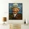 Vincent Van Gogh Paintings Self Portrait-Reproductie op Canvas voor Huisdecor