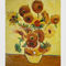 Eigentijds Zonnebloem Bloemenolieverfschilderij op Canvas Van Gogh Masterpiece Replicas